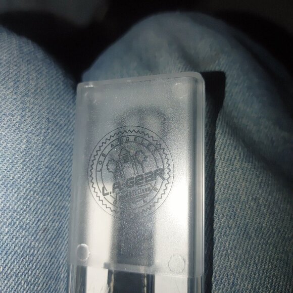 Vintage LA GEAR (swatch) Style Wristwatch With Face Protector Made In Hong Kong - Picture 5 of 9